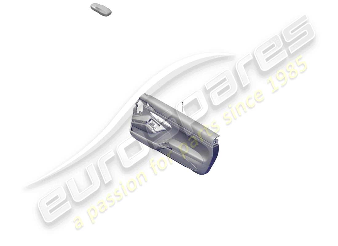 porsche 2021 (718 cayman gt4) panel de puerta gt4rs para vehículos con equipamiento de cuero/dinamica diagrama de piezas