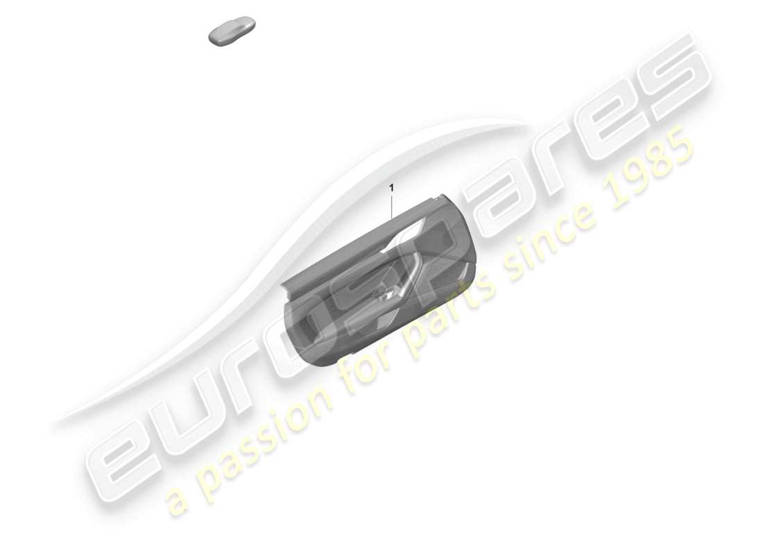 porsche 2021 (992-1 gt3/rs/st) panel de puerta para vehículos con tapizado de cuero paquete touring diagrama de piezas
