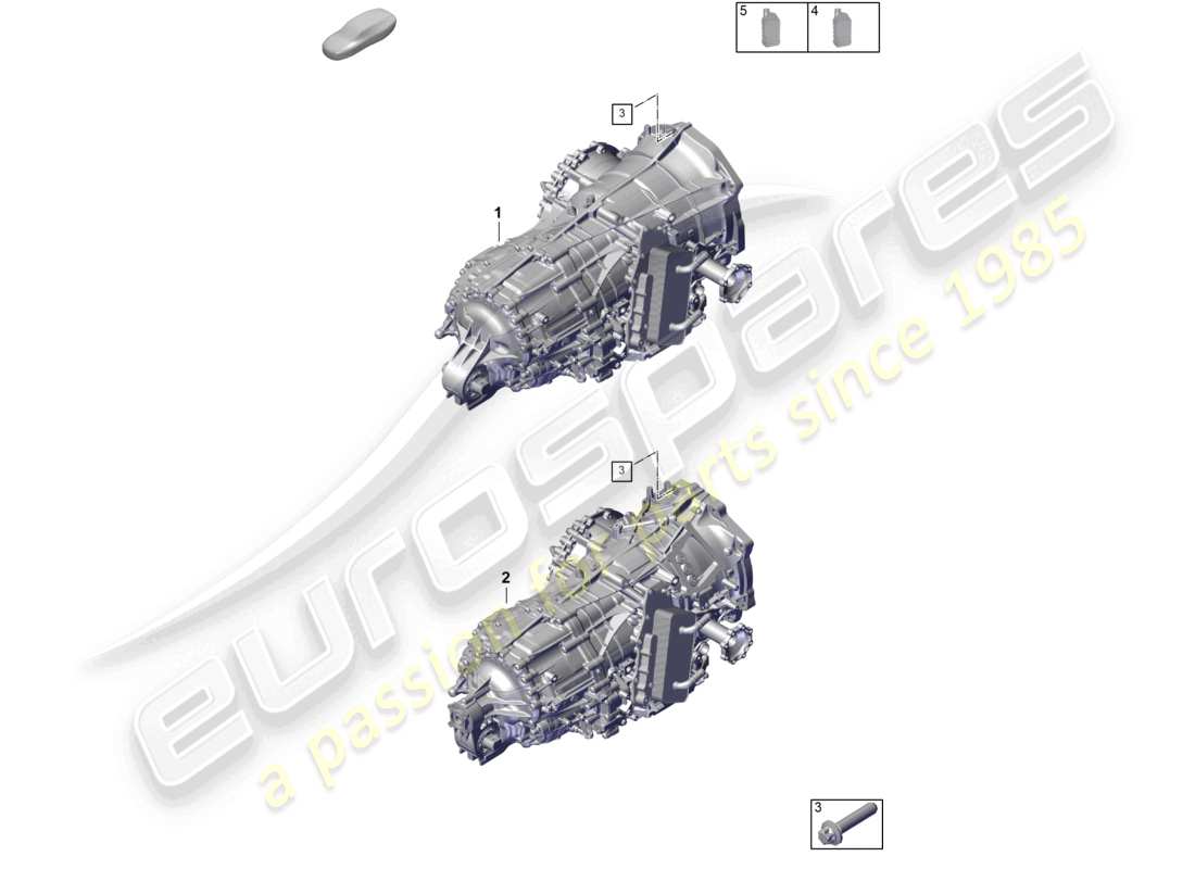 porsche 2024 (992-2) 8-speed caja de cambios de doble embrague - pdk - para vehículos con propulsión híbrida diagrama de piezas del fluido de transmisión