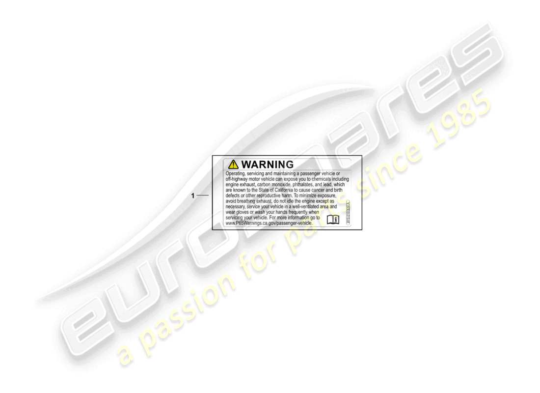 porsche 2025 (992-2 gt3) aviso de velocidad máxima diagrama de piezas