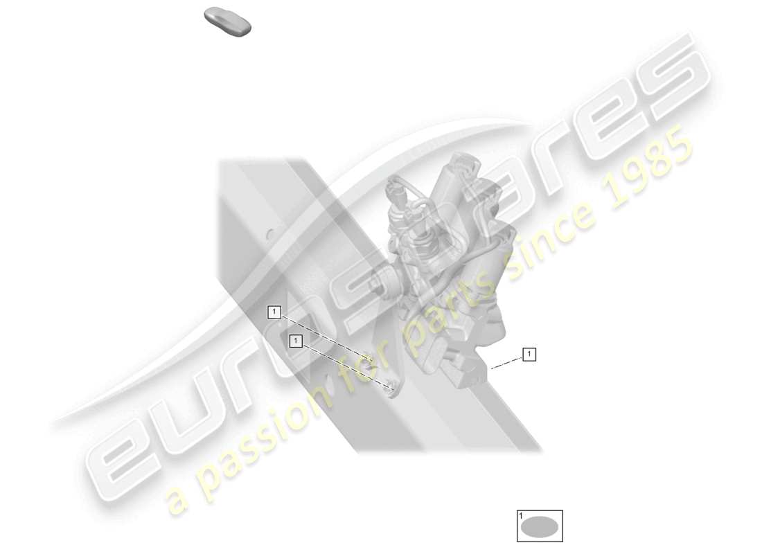 porsche 2024 (992-2) bloque de válvulas de línea hidráulica sin: diagrama de piezas pdcc