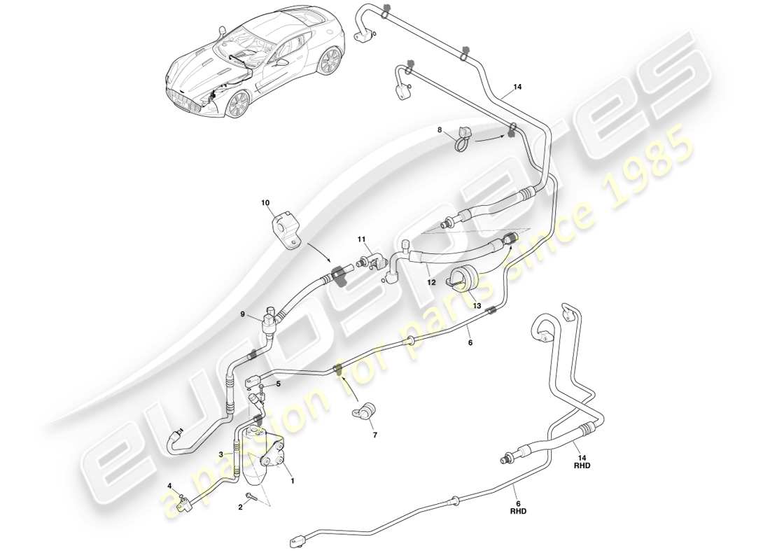 diagrama de pieza que contiene el número de pieza 12023-03-8132-af