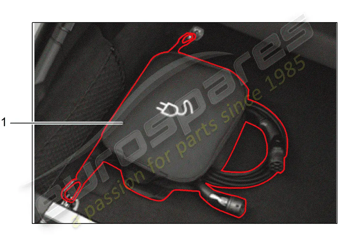 porsche 2012 (tequipment cayenne) línea de conexión diagrama de piezas
