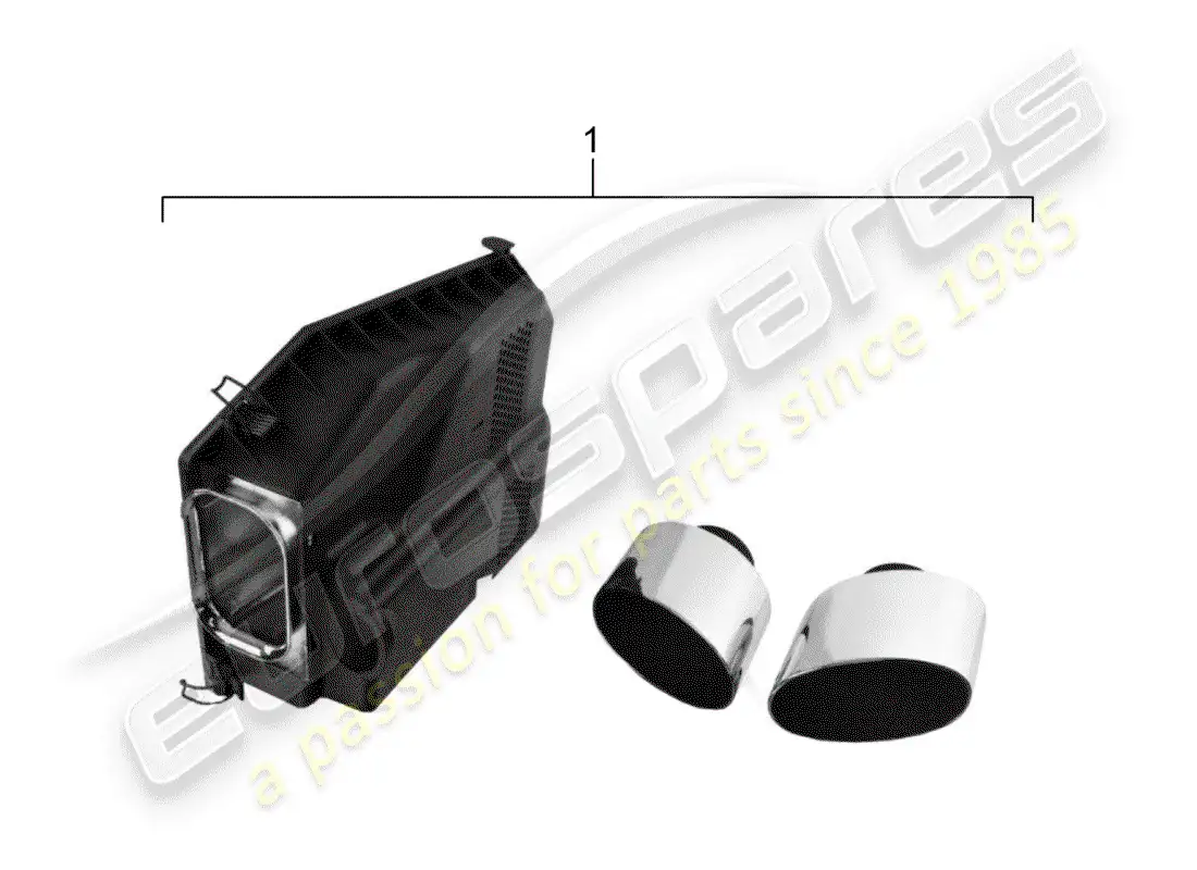porsche 2017 (accessories) paquete de sonido exh.optic - - d - mj 1994>> - mj 1998 diagrama de piezas