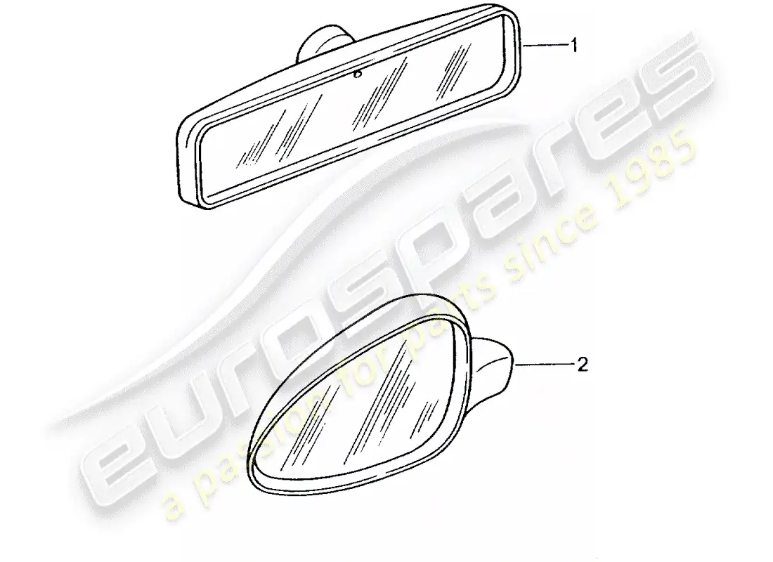 porsche 1992 (tequipment) automático diagrama de piezas
