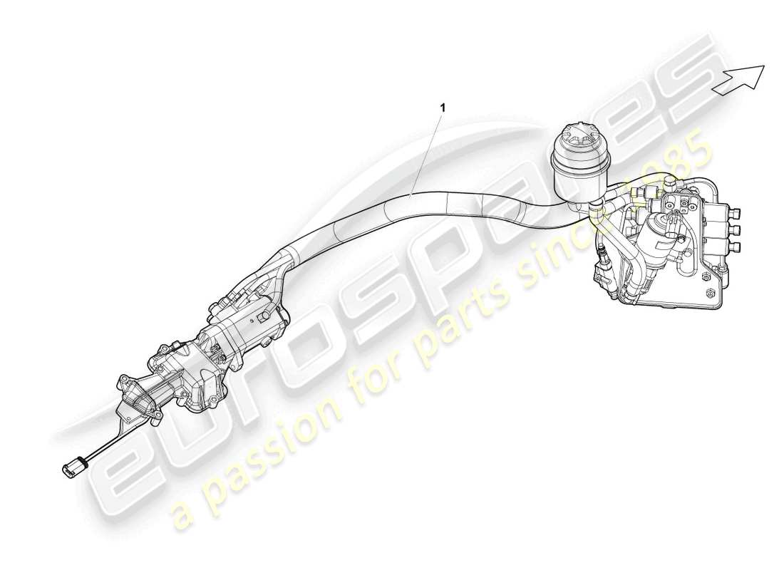 lamborghini gallardo spyder (2006) diagrama de piezas de la unidad de interrupción