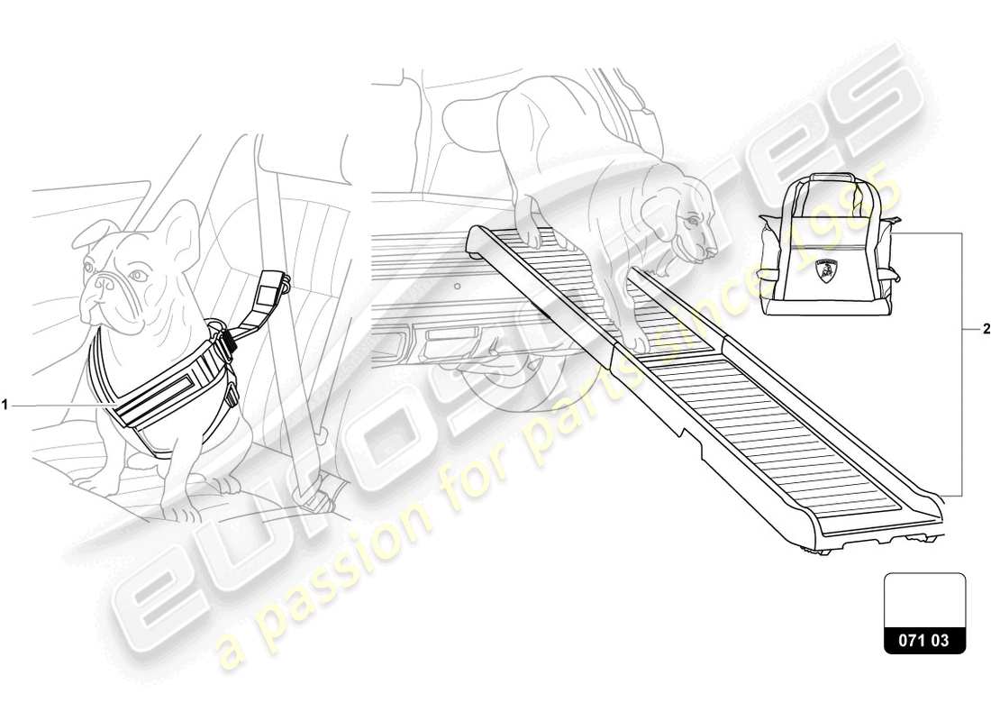 lamborghini urus performante (accessories) cinturones de seguridad en el compartimiento de pasajeros diagrama de piezas