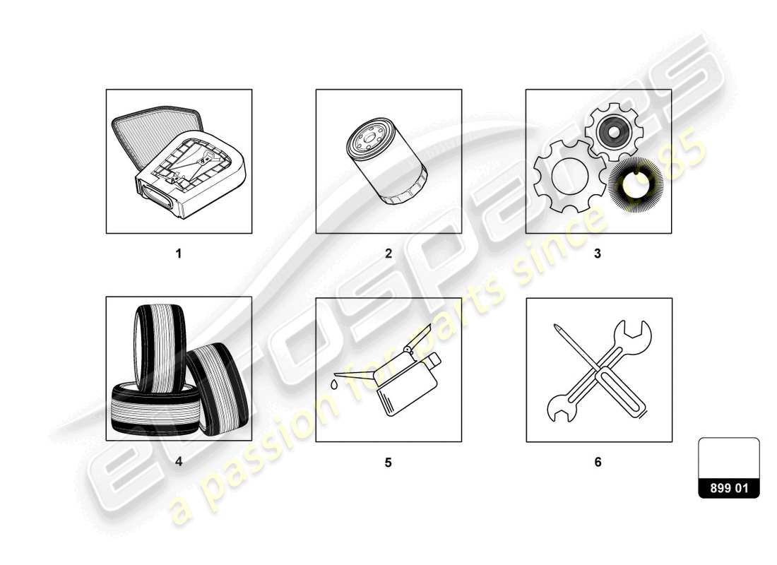 lamborghini urus (2021) piezas de servicio diagrama de piezas