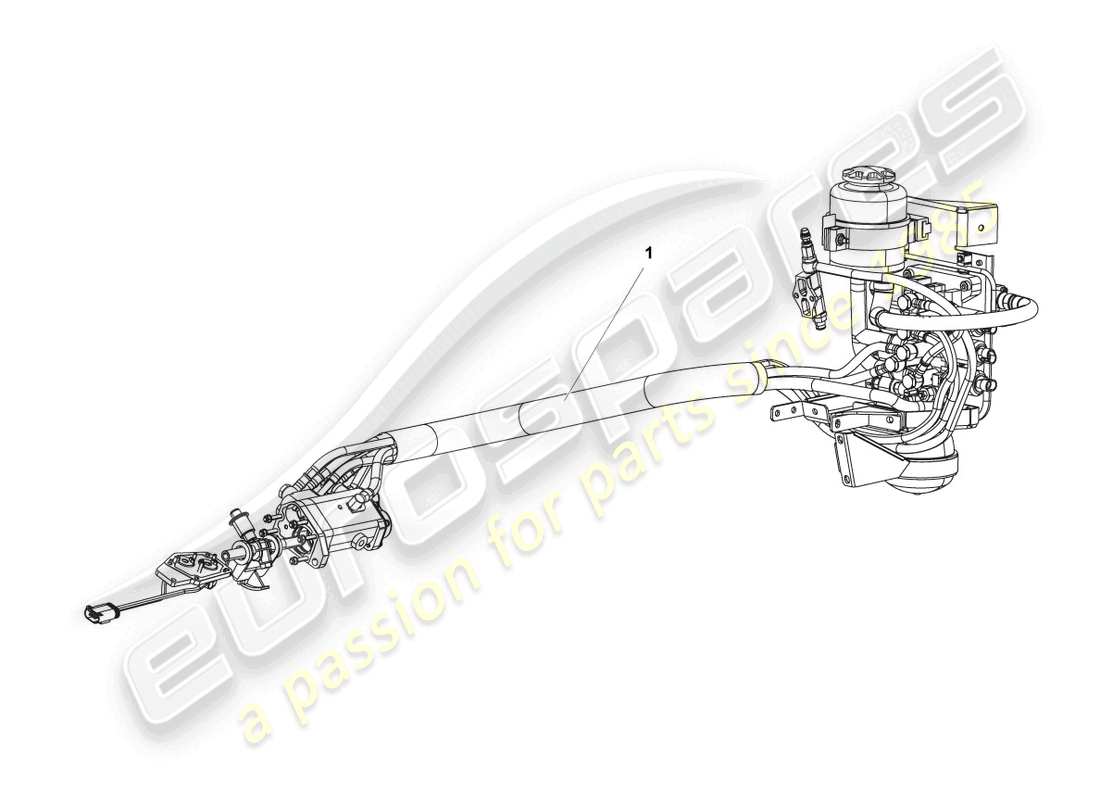 lamborghini gallardo spyder (2006) diagrama de piezas de la unidad de interrupción