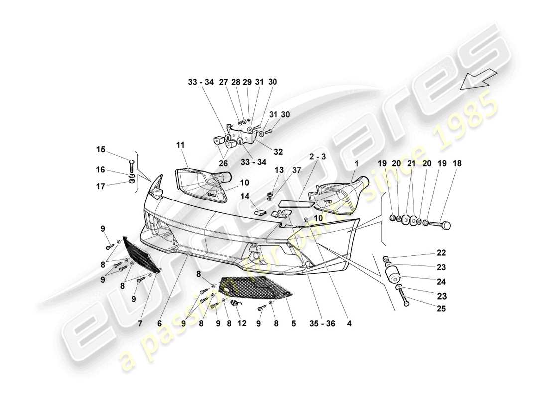 diagrama de pieza que contiene el número de pieza wht003088