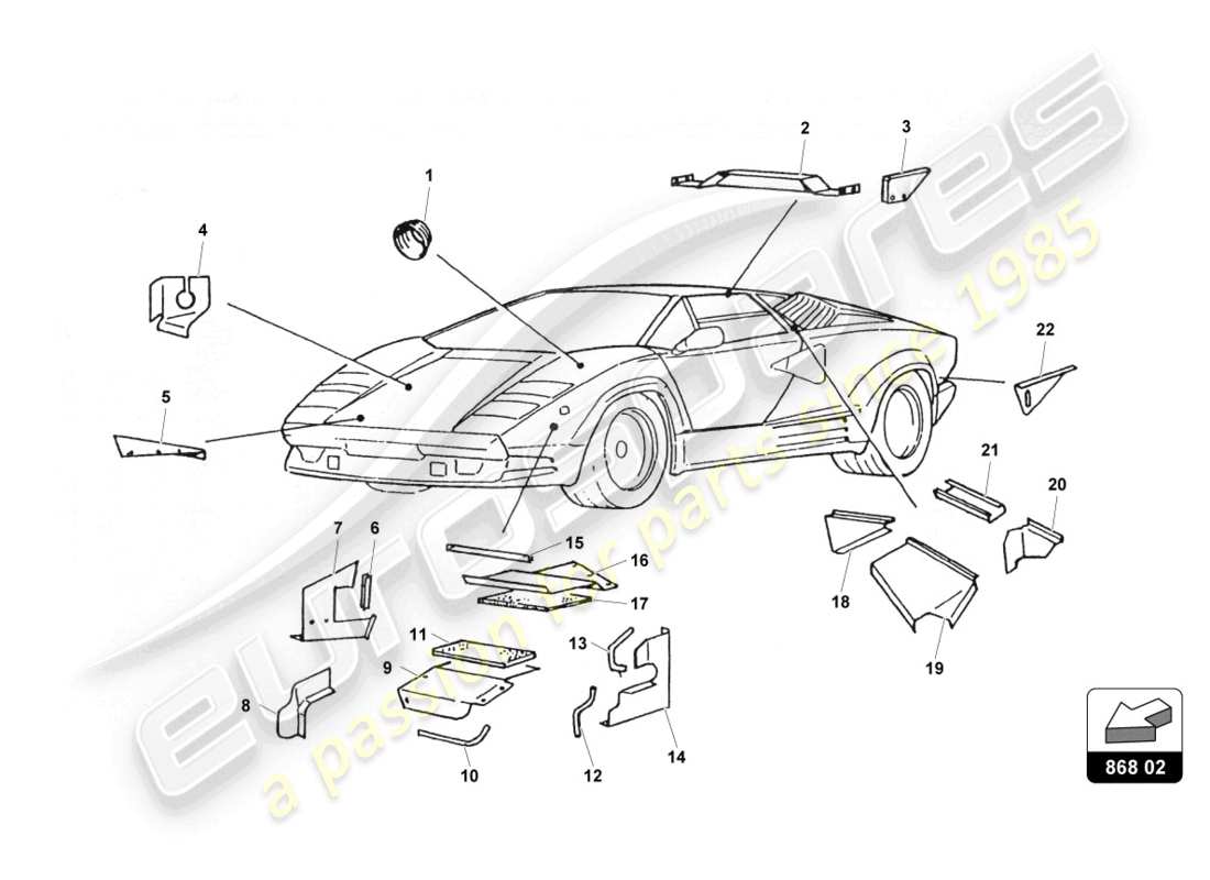 diagrama de pieza que contiene el número de pieza 007009130