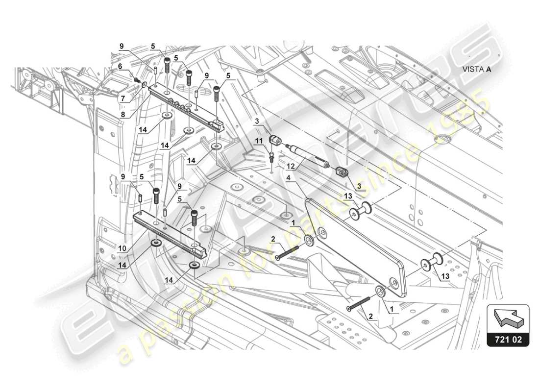 diagrama de pieza que contiene el número de pieza n90477302