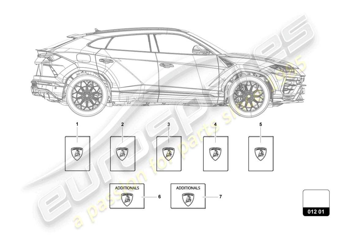 diagrama de pieza que contiene el número de pieza 4ml012750ad