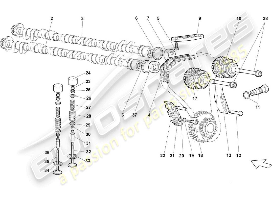 diagrama de pieza que contiene el número de pieza 07m109320cb