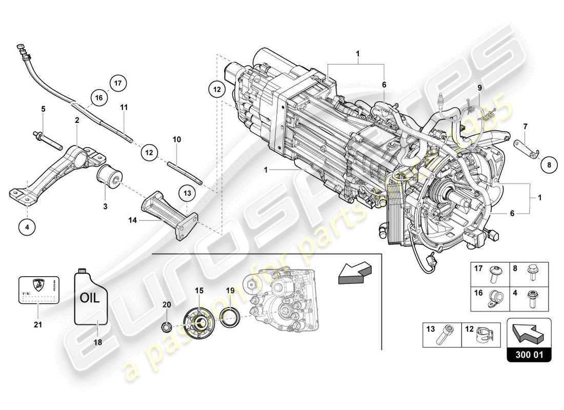 lamborghini 2022 (lp770-4 svj roadster) 7 diagrama de piezas