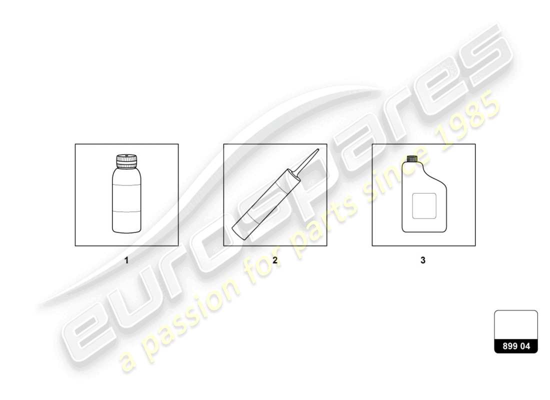lamborghini evo spyder (2023) mantenimiento diagrama de piezas