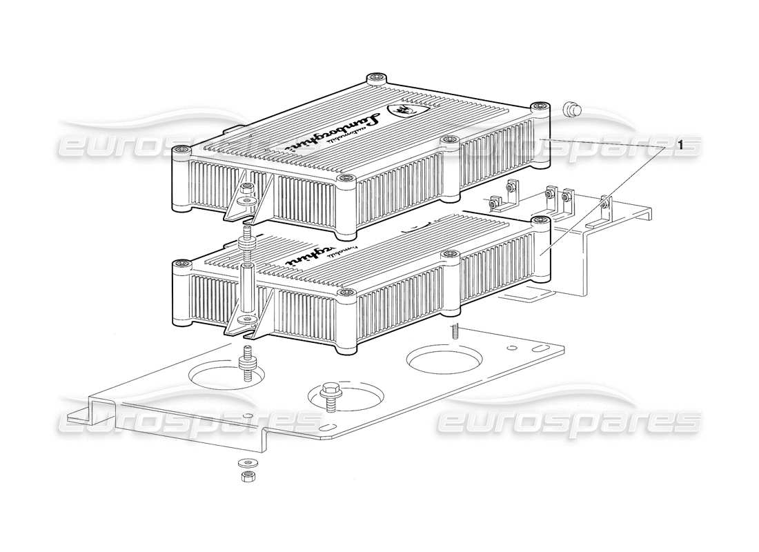 lamborghini diablo sv (1997) unidades de inyección electrónica (válido para sudáfrica - rh d. - marzo 1997) diagrama de piezas