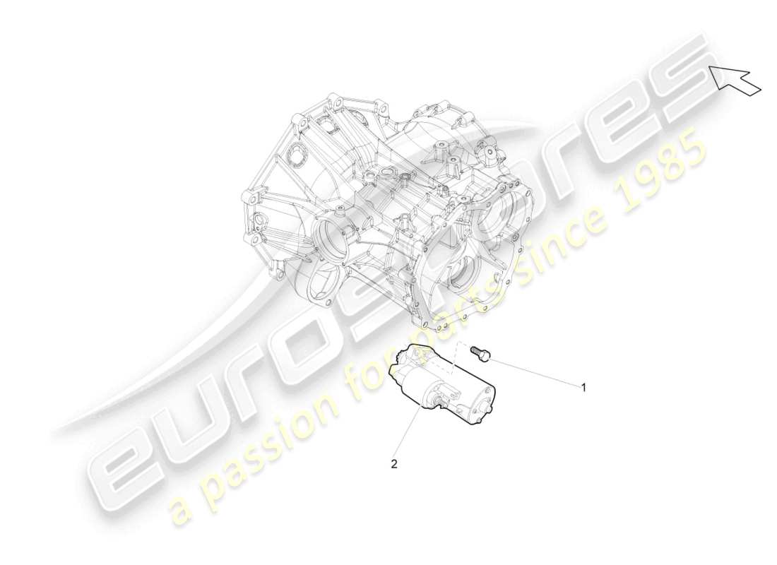 lamborghini lp560-4 coupe (2011) diagrama de piezas del arranque