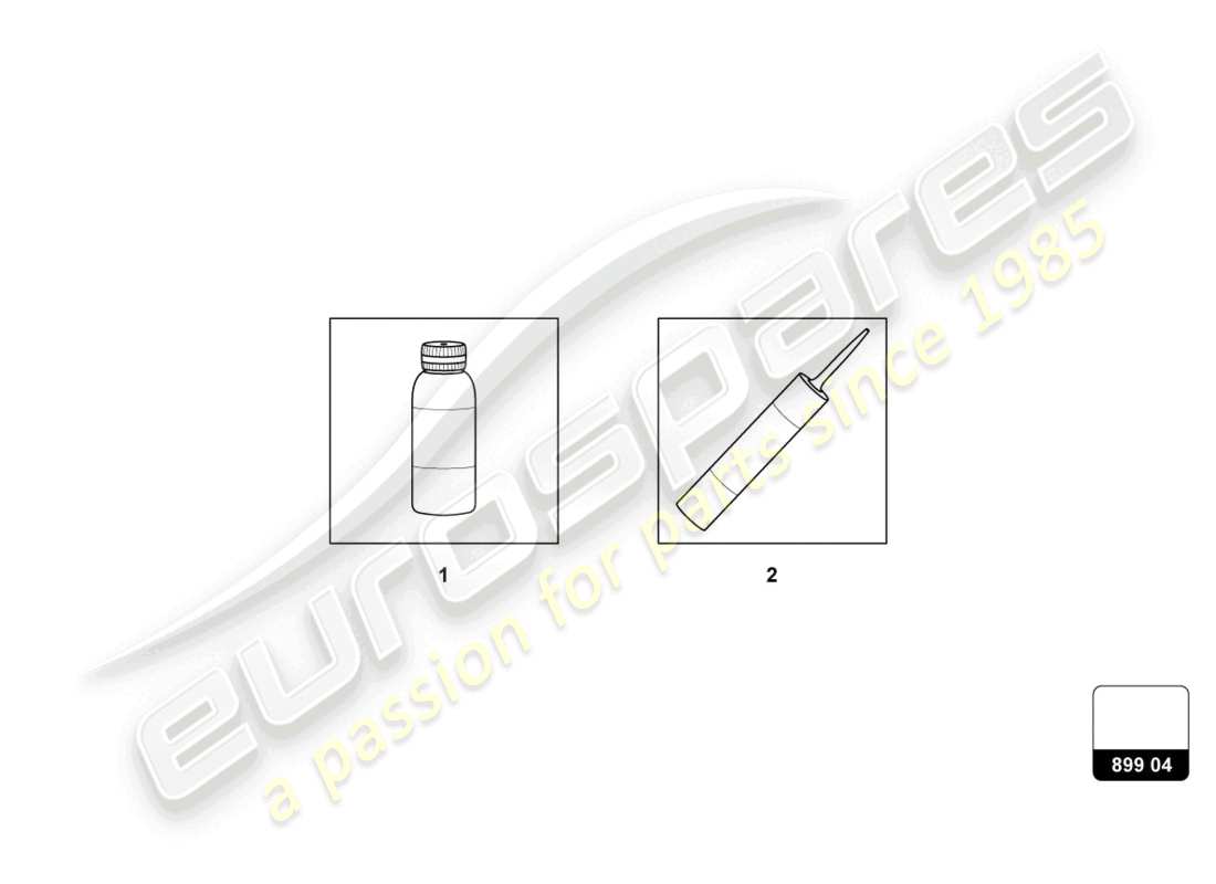 lamborghini urus performante (2023) mantenimiento diagrama de piezas