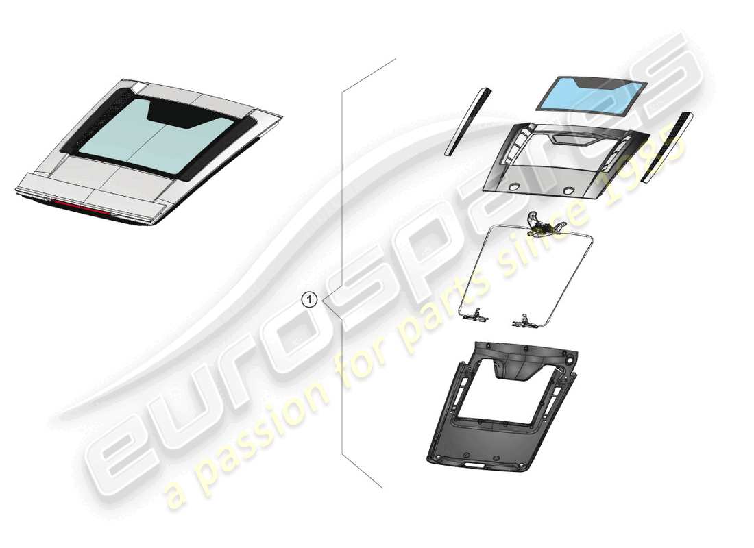 lamborghini lp560-4 coupe (accessories) kit de actualización diagrama de piezas