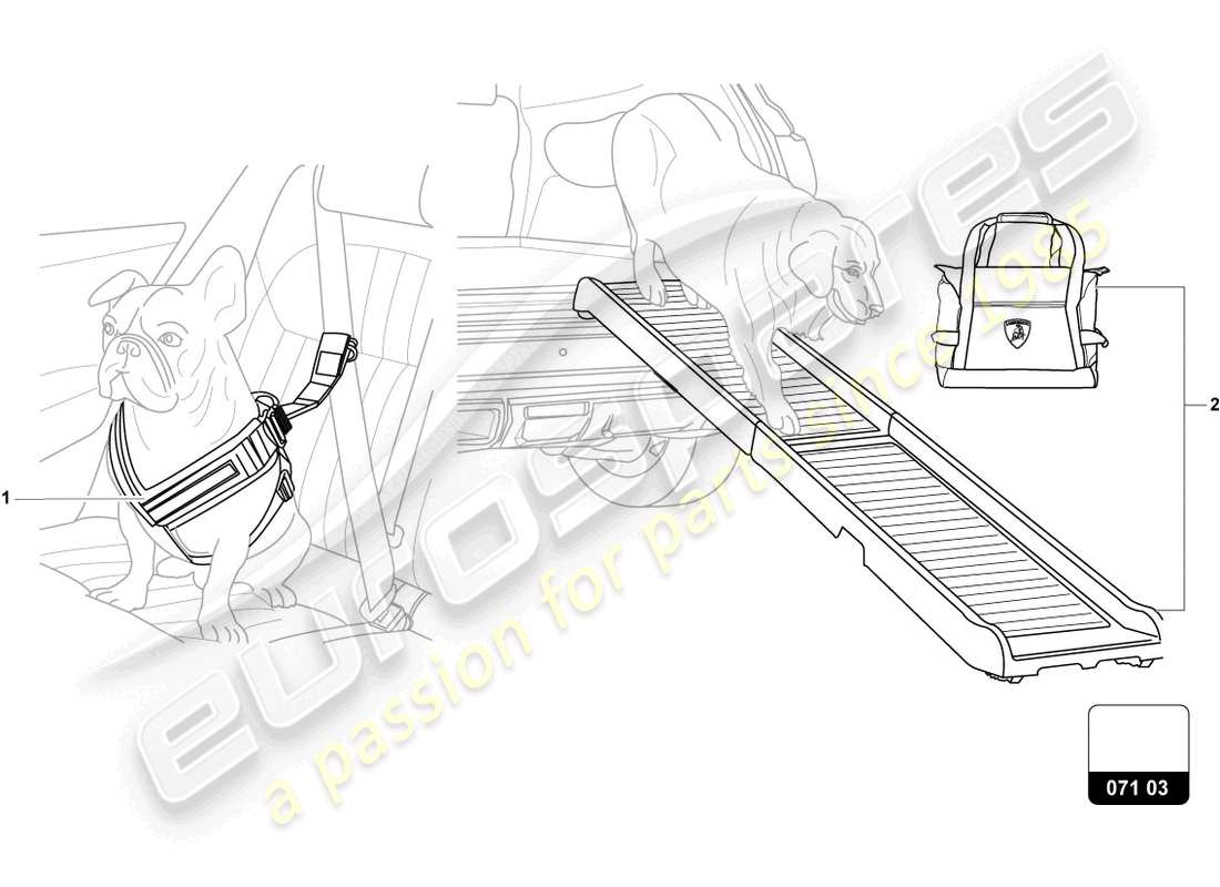 lamborghini urus s (accessories) cinturones de seguridad en el compartimiento de pasajeros diagrama de piezas