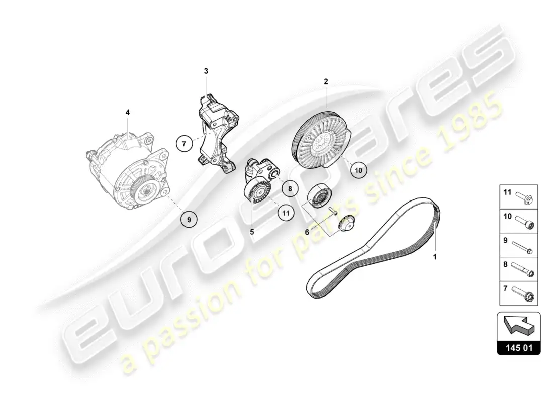 lamborghini lp600-4 zhong coupe (2015) individual parts for 3 diagrama de piezas