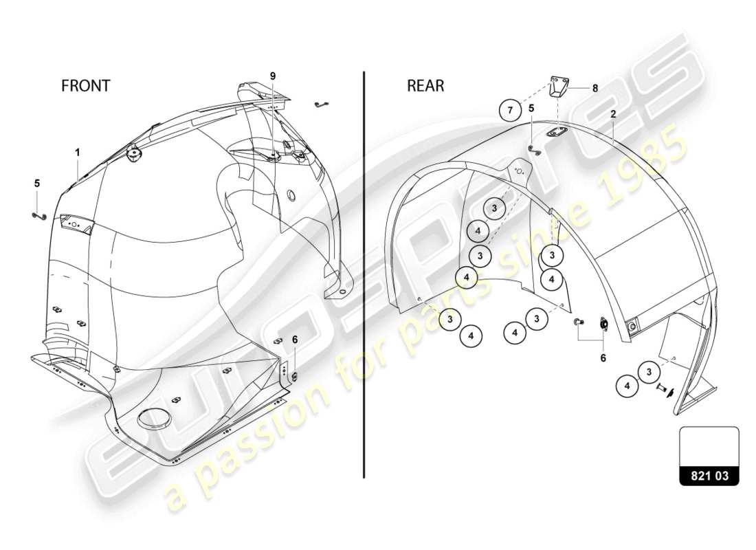 diagrama de pieza que contiene el número de pieza 4ta806113b
