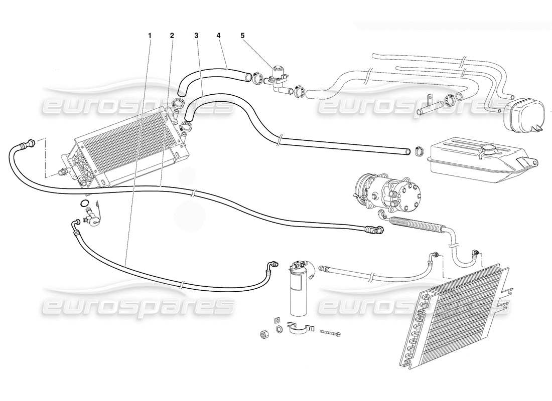 diagrama de pieza que contiene el número de pieza 004532463