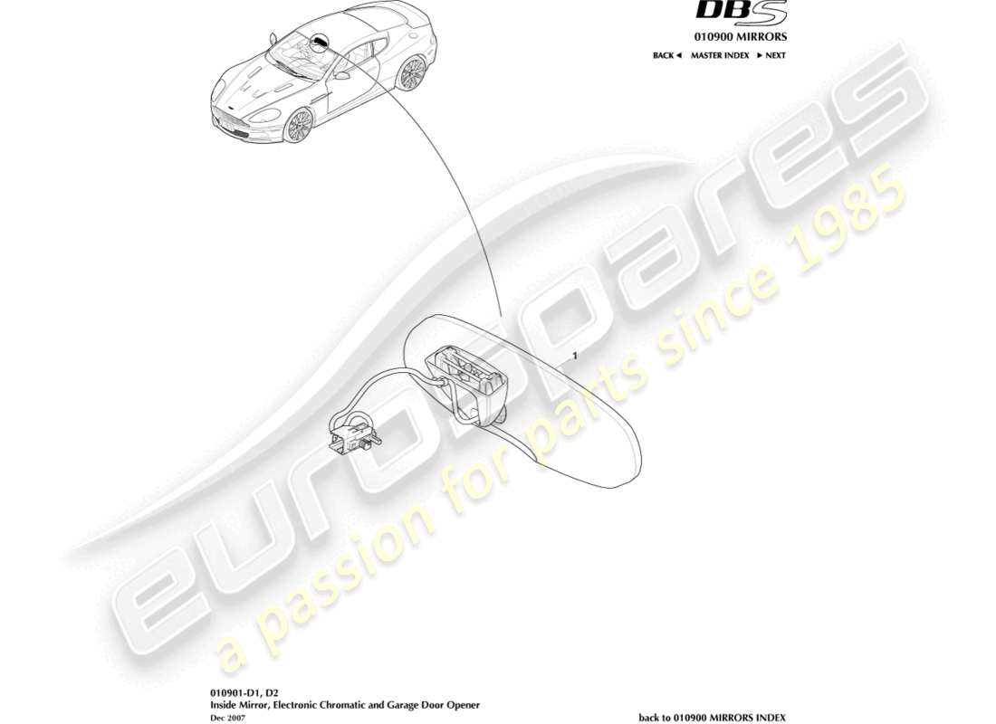 diagrama de pieza que contiene el número de pieza 7g43-17700-cc