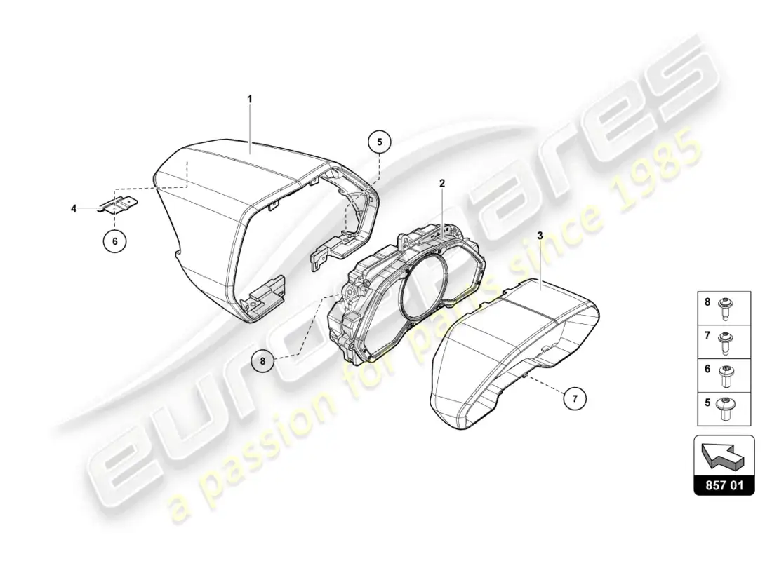 lamborghini lp700-4 coupe (2015) combi diagrama de piezas