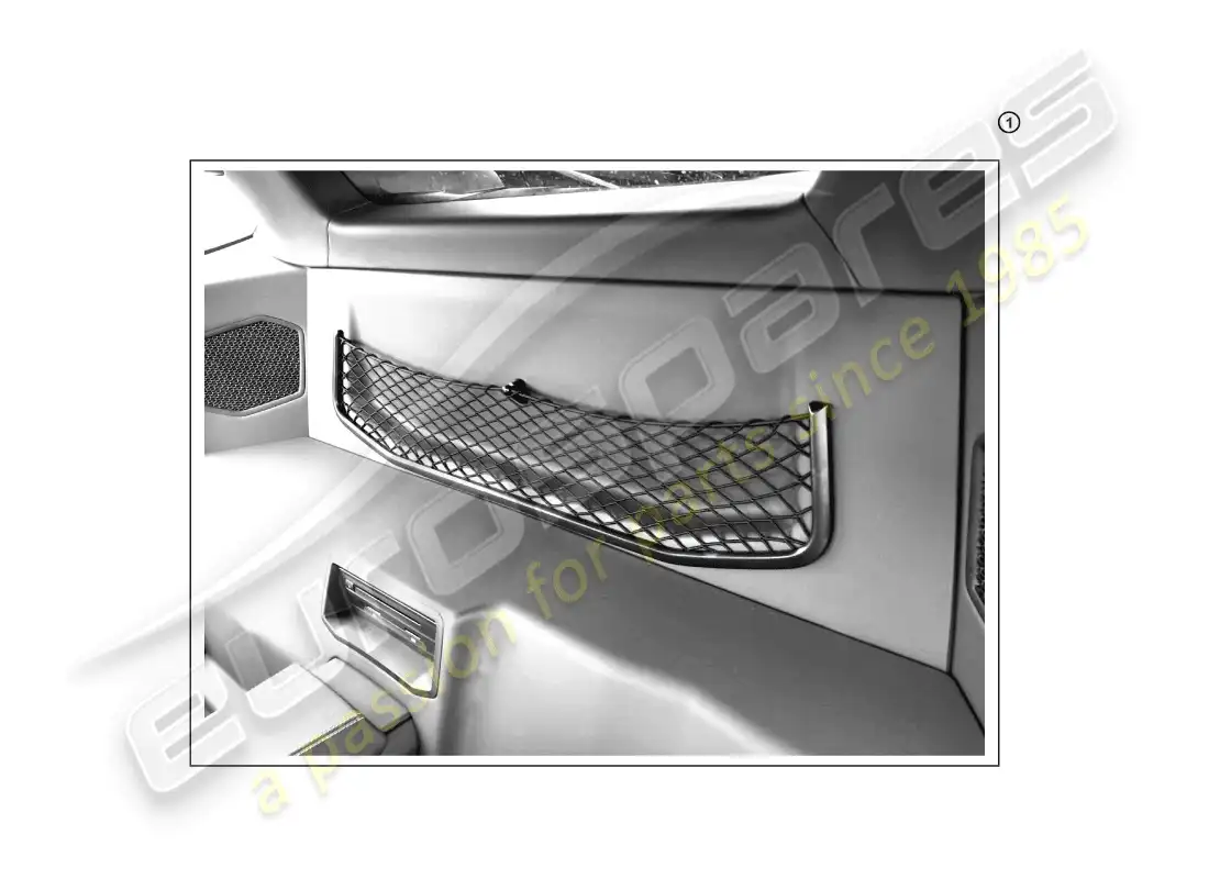 lamborghini huracan lp610-4 coupe (accessories) kit de instalación diagrama de piezas