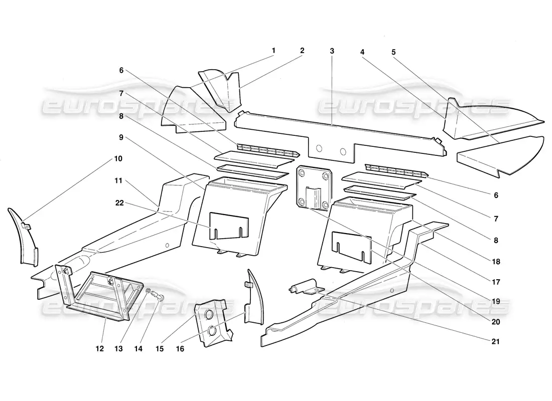 diagrama de pieza que contiene el número de pieza 009458230