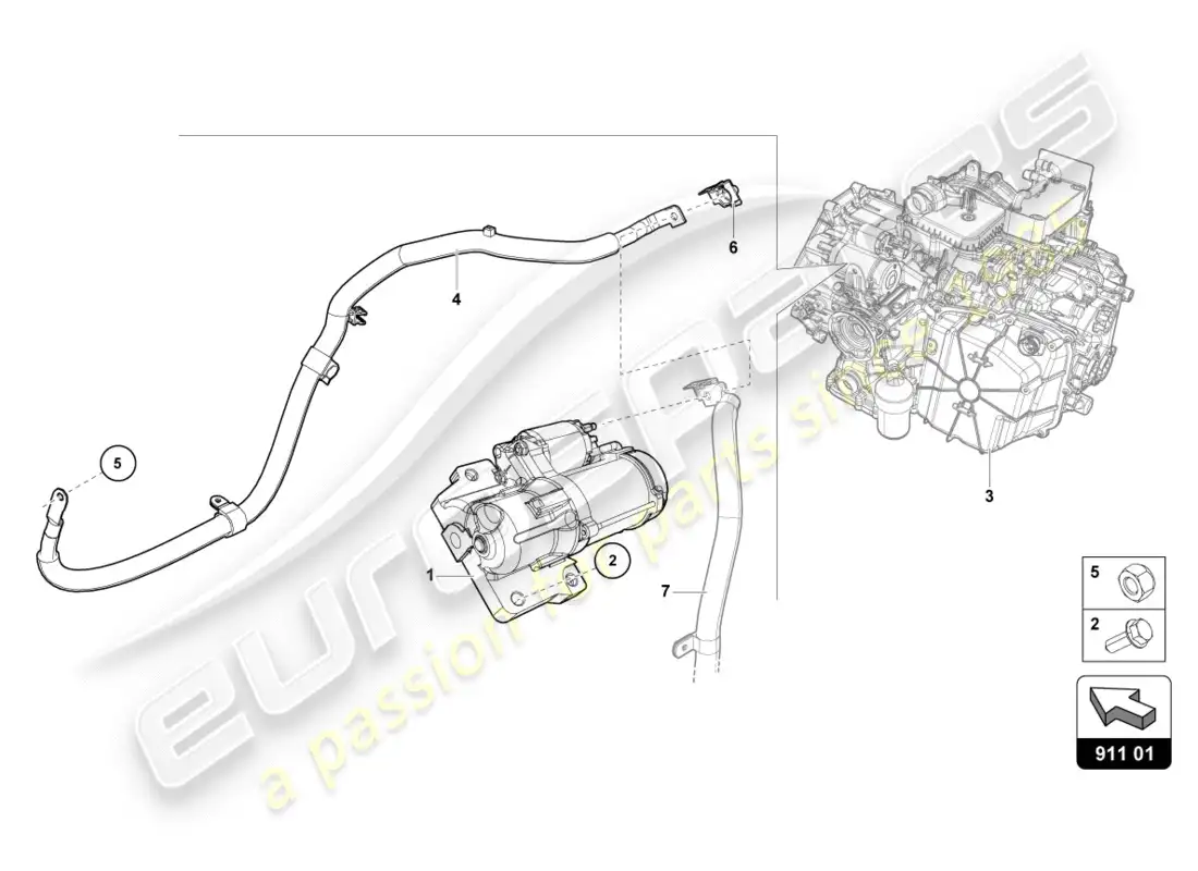 lamborghini lp580-2 coupe (2017) inicio diagrama de piezas