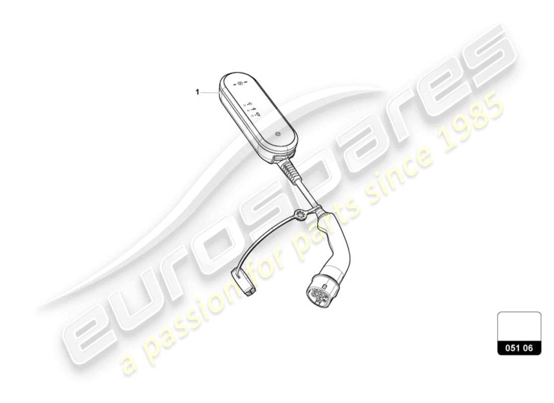 lamborghini revuelto coupe (accessories) cable de carga para vehículo diagrama de piezas