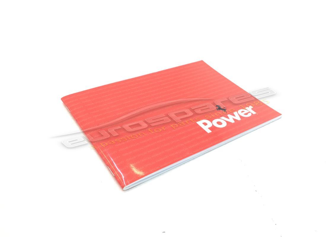 nuevo folleto de garantía de energía de ferrari. número de parte 95990472 (1)