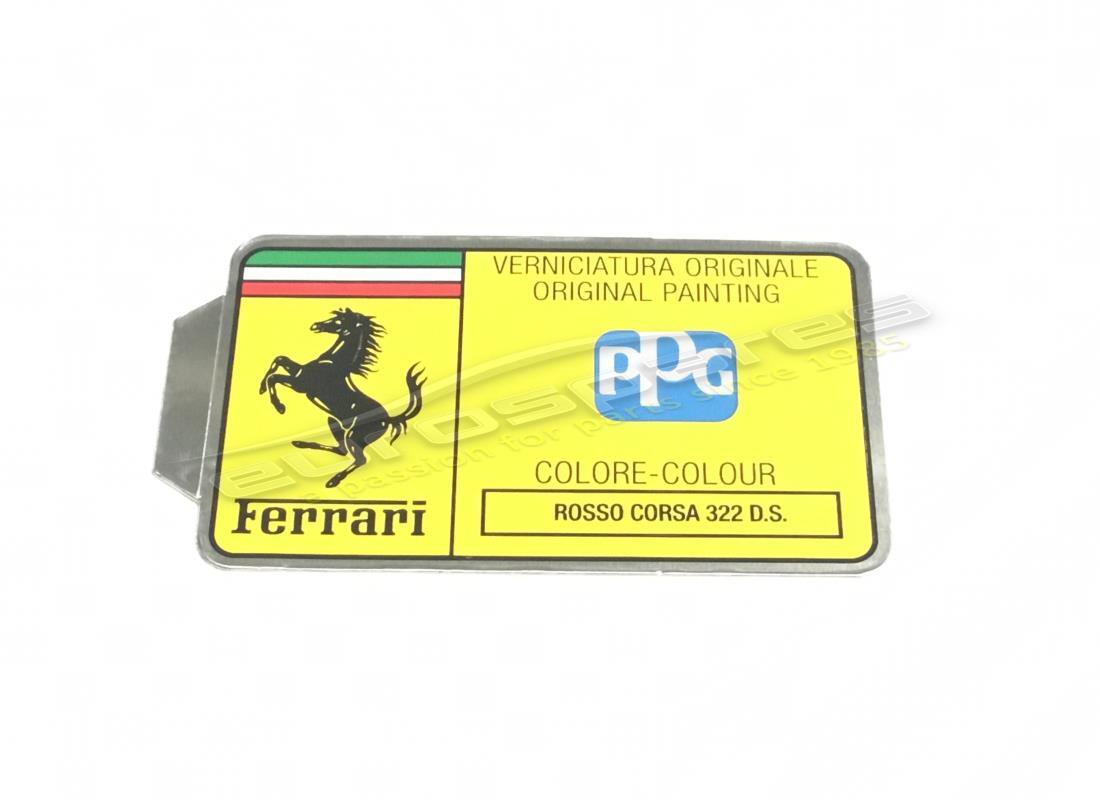 nueva etiqueta de pintura ppg ferrari. número de parte mc361565 (1)