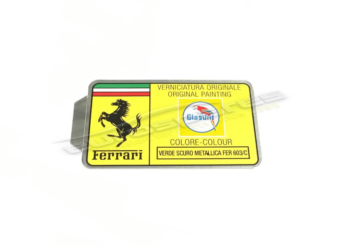 nueva ferrari etiqueta de pintura glasurit. número de parte mc361517 (1)