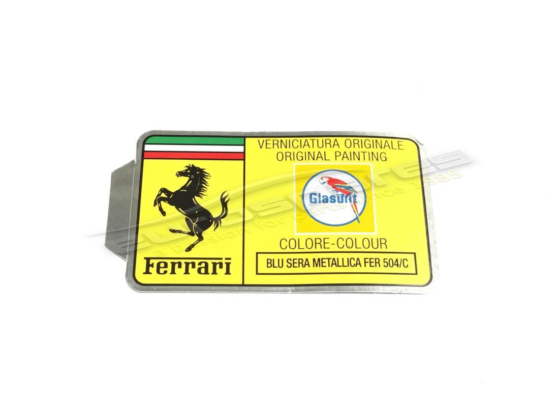 nueva ferrari etiqueta de pintura glasurit. número de parte mc361513 (1)