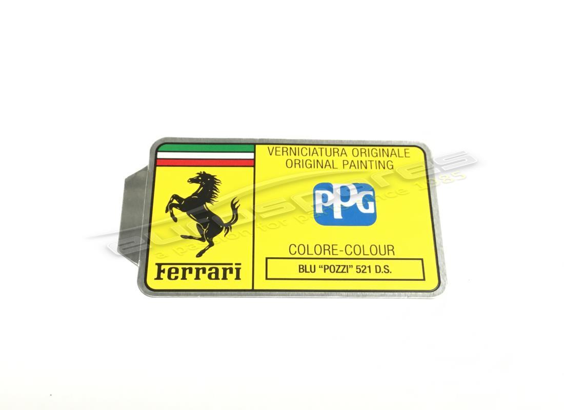 nueva etiqueta de pintura ppg ferrari. número de parte mc361553 (1)