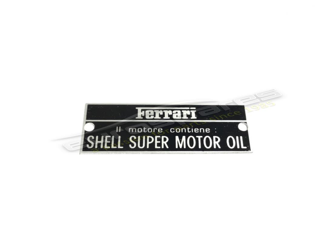 nueva placa de aceite ferrari. número de parte fpl004 (1)