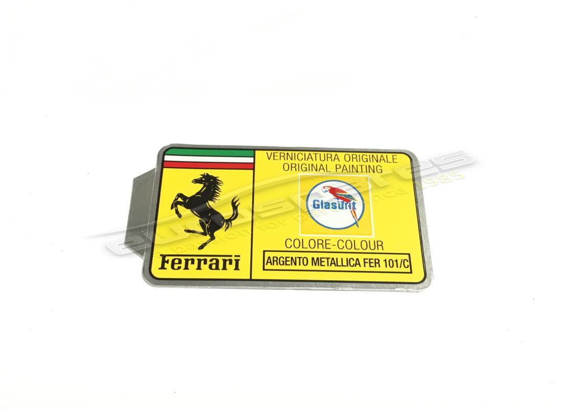 nueva ferrari etiqueta de pintura glasurit. número de parte mc36155 (1)