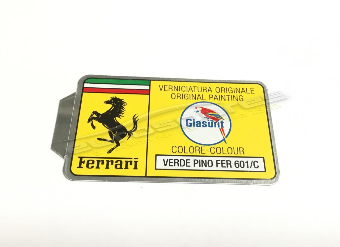 nueva ferrari pegatina con código de pintura glasurit (círculo). número de parte er361543 (1)