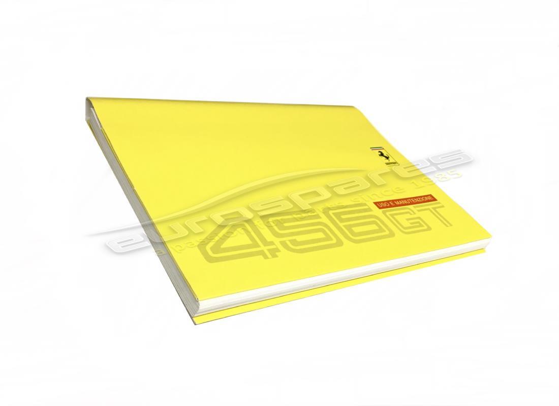 nuevo ferrari manual del propietario 456gt 5.2mot. número de parte 95990198 (1)