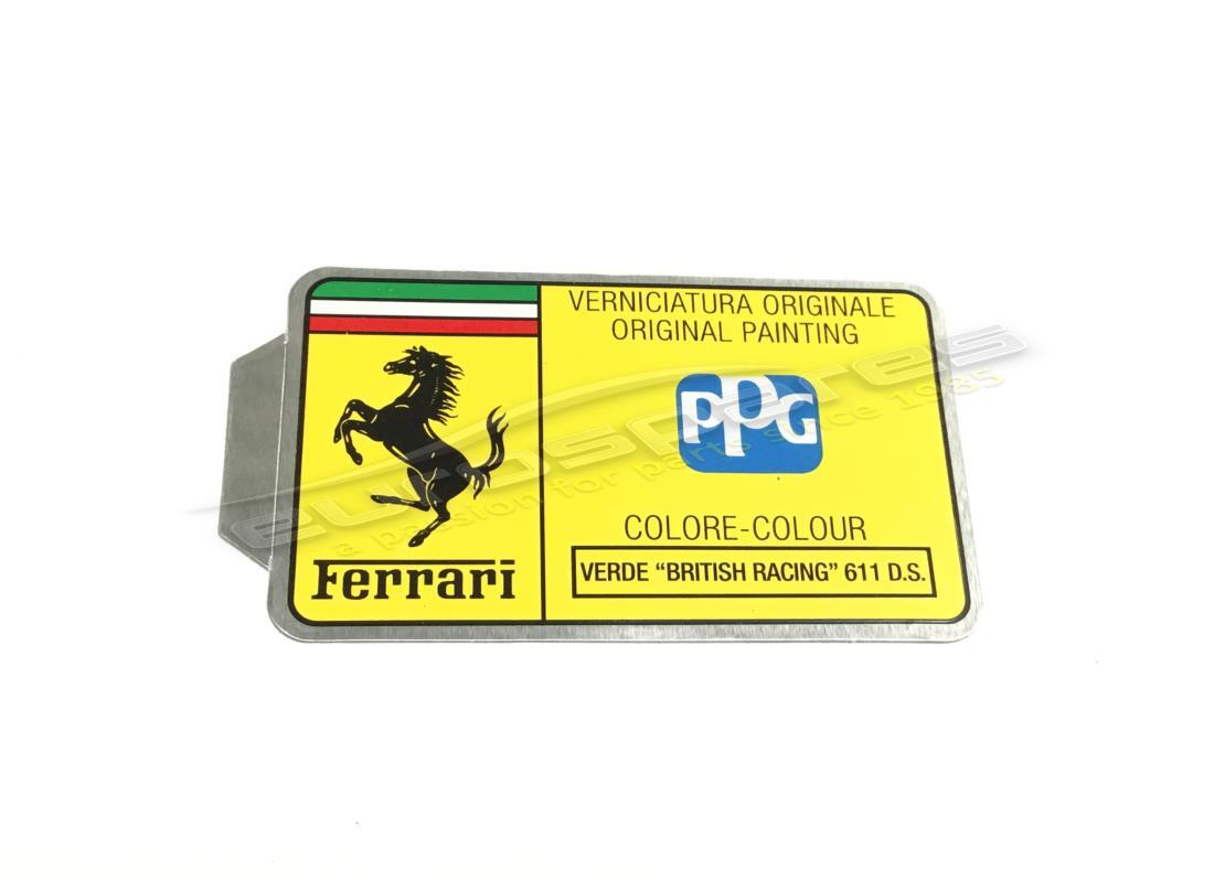 nueva etiqueta de pintura ppg ferrari. número de parte mc361551 (1)