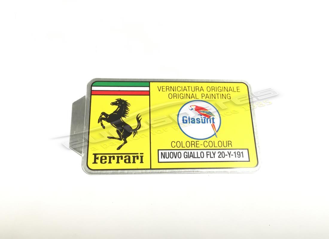 nueva ferrari pegatina con código de pintura glasurit (círculo). número de parte er361548 (1)