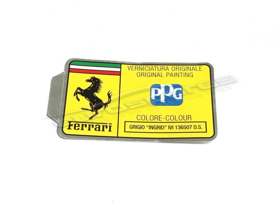 nueva etiqueta de pintura ppg ferrari. número de parte mc361554 (1)