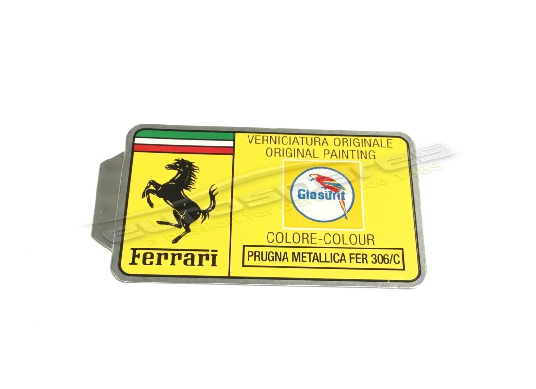 nueva ferrari etiqueta de pintura glasurit. número de parte mc36159 (1)