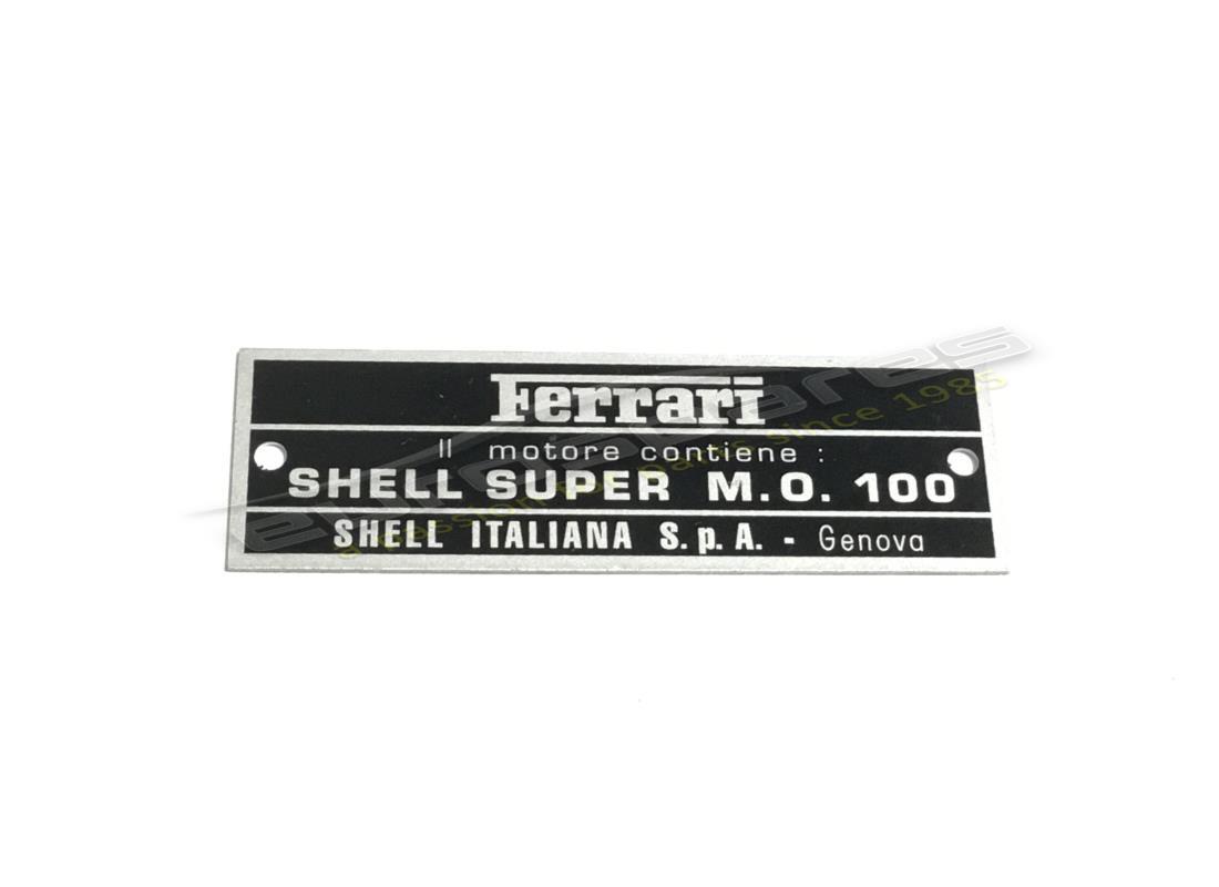 nueva placa de aceite ferrari. número de parte fpl003 (1)