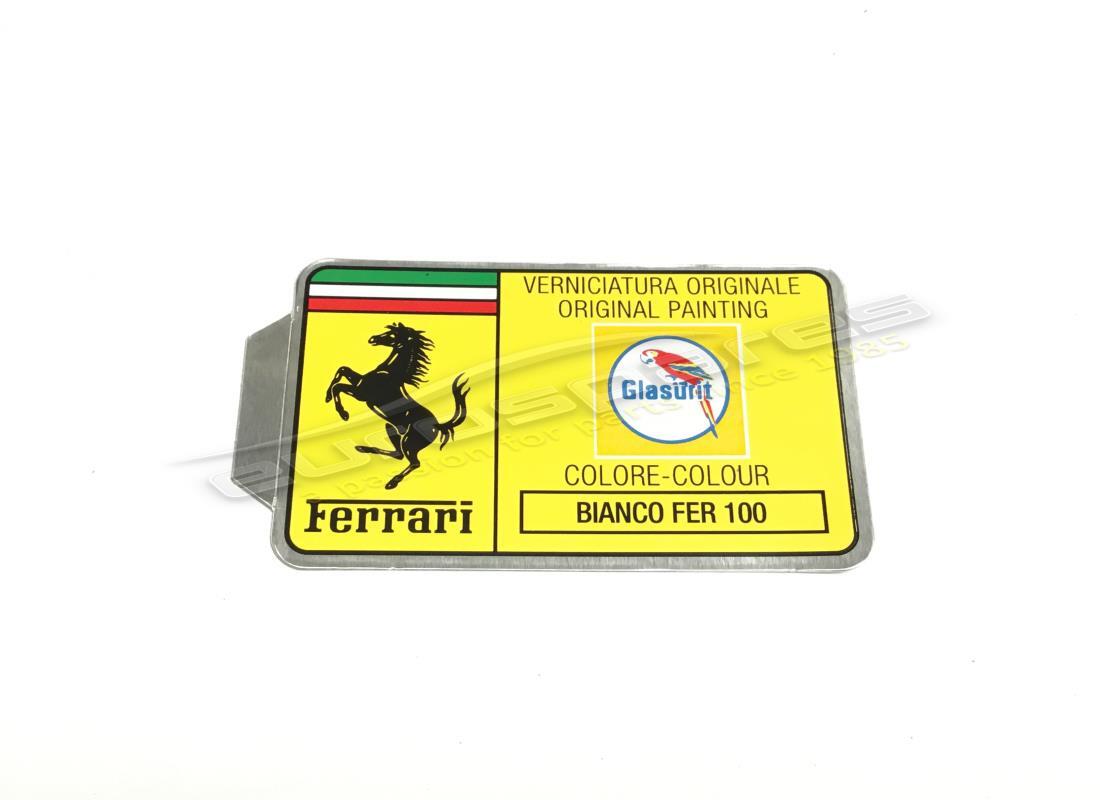 nueva ferrari etiqueta de pintura glasurit. número de parte mc36153 (1)