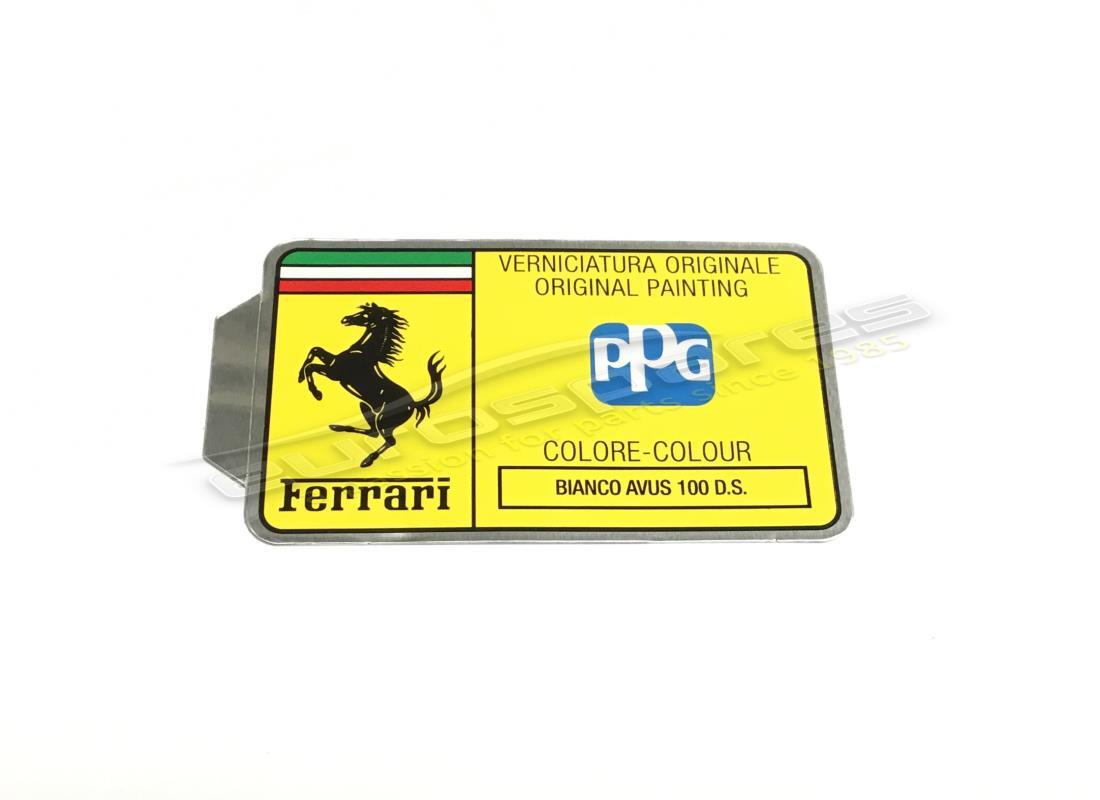 nueva etiqueta de pintura ppg ferrari. número de parte mc361556 (1)